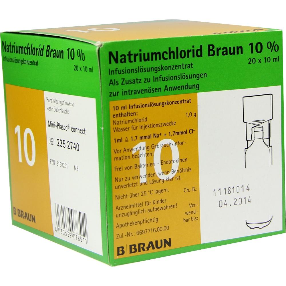 Natriumchlorid 10% Mpc Elektrolytkonzentrat null