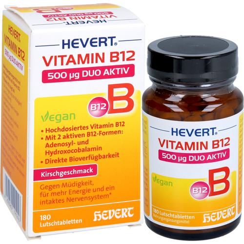 Vitamin B12 Hevert 500 Ug Duo Aktiv 180 St Hevert-Arzneimittel bei onfy.de kaufen 19636947