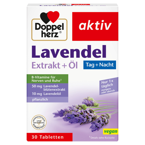 Doppelherz Lavendel Extrakt + Öl 30 St Queisser Pharma bei onfy.de kaufen 11174275