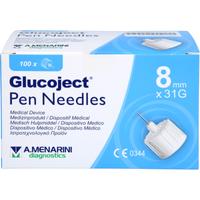 Glucoject Pen-Nadeln 8 Mm 31 G 0.25 Mm null