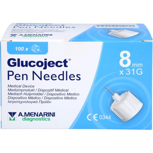 Glucoject Pen-Nadeln 8 Mm 31 G 0.25 Mm 100 St BERLIN-CHEMIE bei onfy.de kaufen 18721094