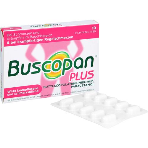Buscopan Plus 10 mg/500 mg Filmtabletten 10 St A. Nattermann & Cie bei onfy.de kaufen 19105693