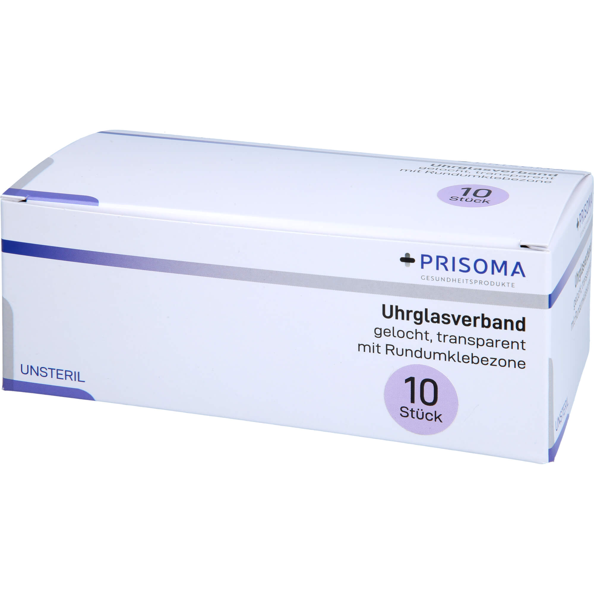 Uhrglasverband Prisoma Unsteril Gelocht 10 St + Prisoma bei onfy.de kaufen 19278459