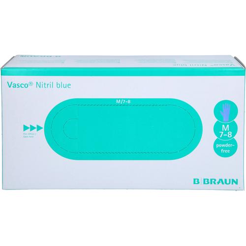 Vasco Nitril Blue Untersuchungshandschuhe Gr. M 150 St B. Braun Melsungen bei onfy.de kaufen 08928262