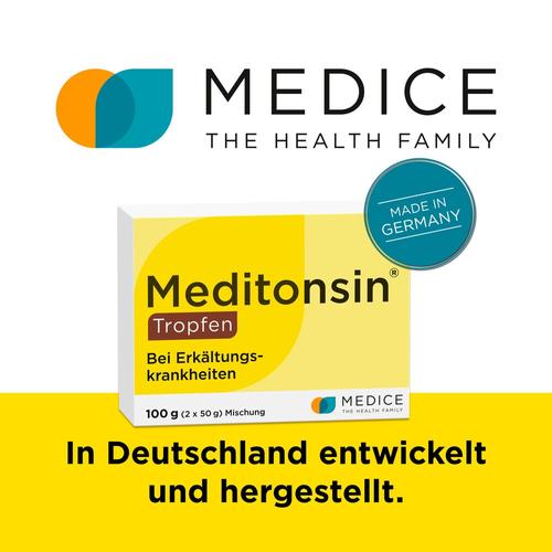 Meditonsin Tropfen bei ersten Anzeichen einer Erkältung  2x50 g MEDICE Arzneimittel Pütter bei onfy.de kaufen 10192733