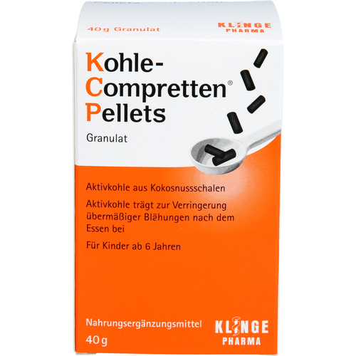 Kohle Compretten Pellets 40 g Klinge Pharma bei onfy.de kaufen 20184781