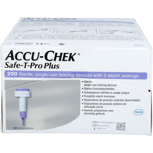 Accu-Chek Safe T pro Plus Lanzetten 200 St Medi-Spezial bei onfy.de kaufen 18772542