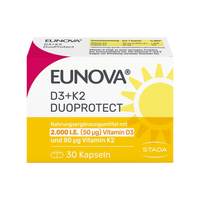 Eunova Duoprotect D3+k2 2000Ie/80Ug null