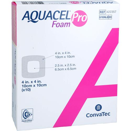 Aquacel Foam pro 10x10 cm Hydrofiber Schaumverband 10 St EurimPharm Arzneimittel bei onfy.de kaufen 19103671