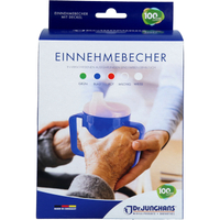 Einnehmebecher M.griff+2Deckel 4+12Mm Grün