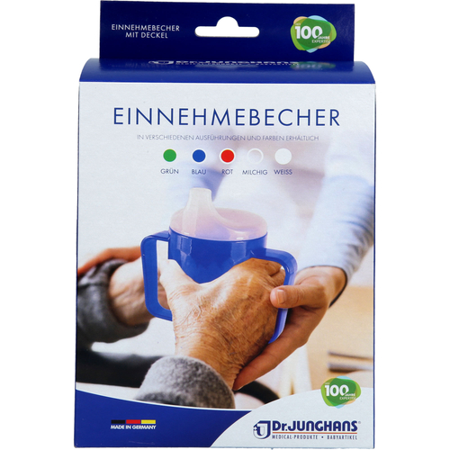Einnehmebecher M.griff+2Deckel 4+12Mm Grün 1 St Dr. Junghans Medical bei onfy.de kaufen 01687683
