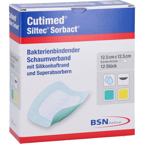 Cutimed Siltec Sorbact B Pu-Verb.12.5x12.5 cm 12 St ACA Müller/ADAG Pharma bei onfy.de kaufen 17310561