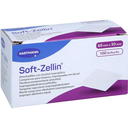 Soft-Zellin Alkoholtupfer 60 x 30 Mm 100 St PAUL HARTMANN bei onfy.de kaufen 17862125