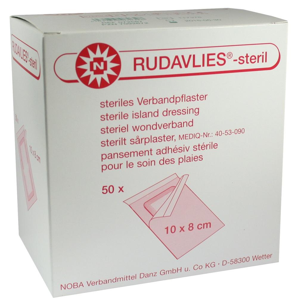Rudavlies Steril 10cmx8cm Verbandpflaster null