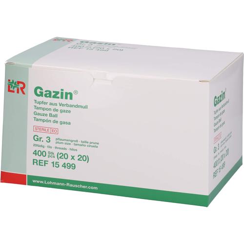 Gazin Tupfer Pflaumengroß Steril Gr. 3 20x20 St Lohmann & Rauscher bei onfy.de kaufen 04633446