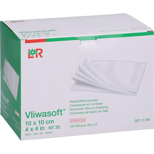 Vliwasoft Vlieskompressen Steril 10x10 cm 6L. 50x2 St kohlpharma bei onfy.de kaufen 19686945