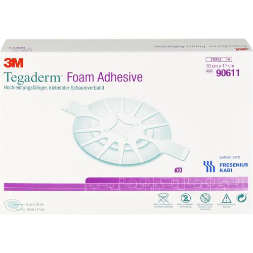 Tegaderm Foam mit Kleberand. 10 cm x 11 cm Oval 10 St Solventum Germany bei onfy.de kaufen 16394739