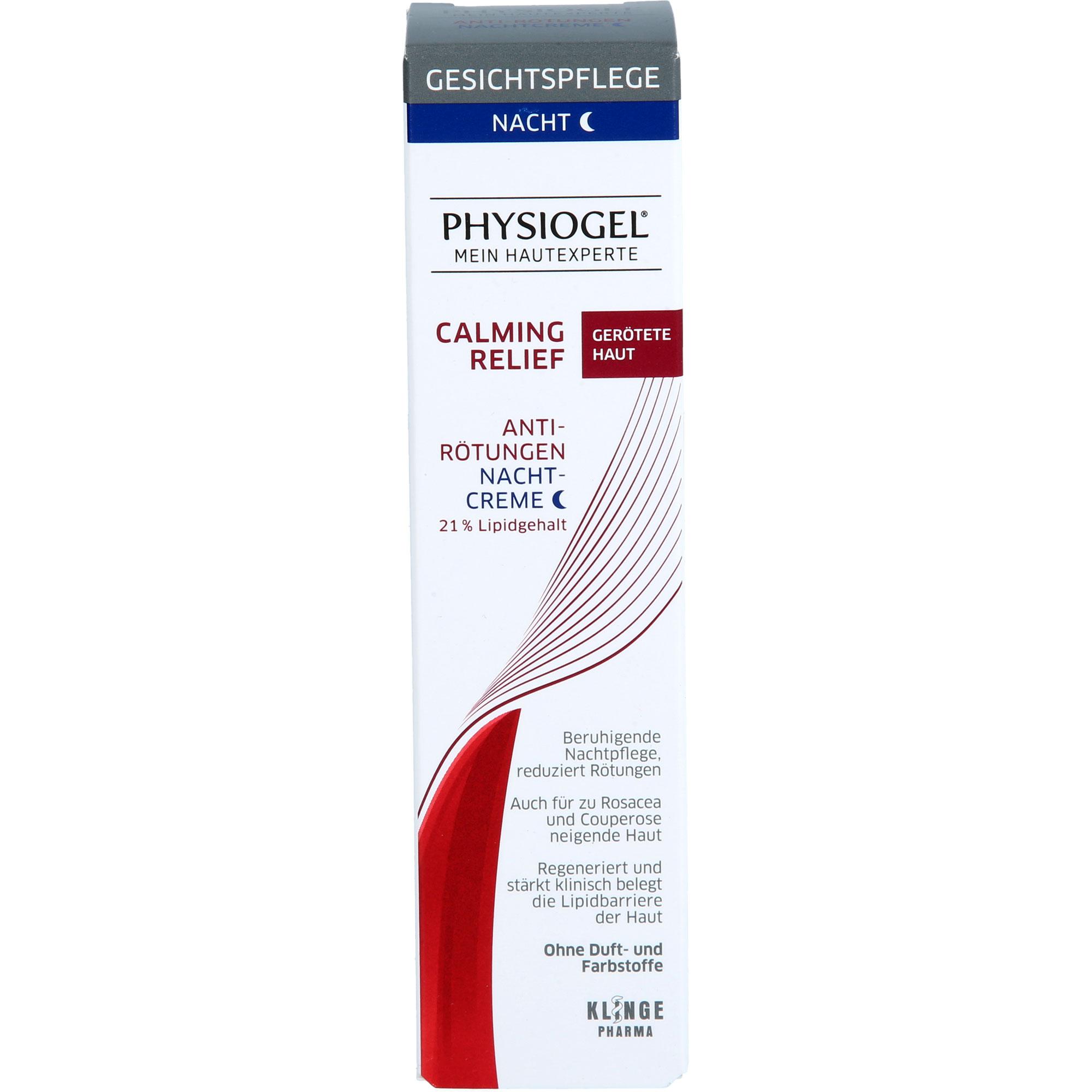 Physiogel Cr Anti-Rötungen Nachtcreme null