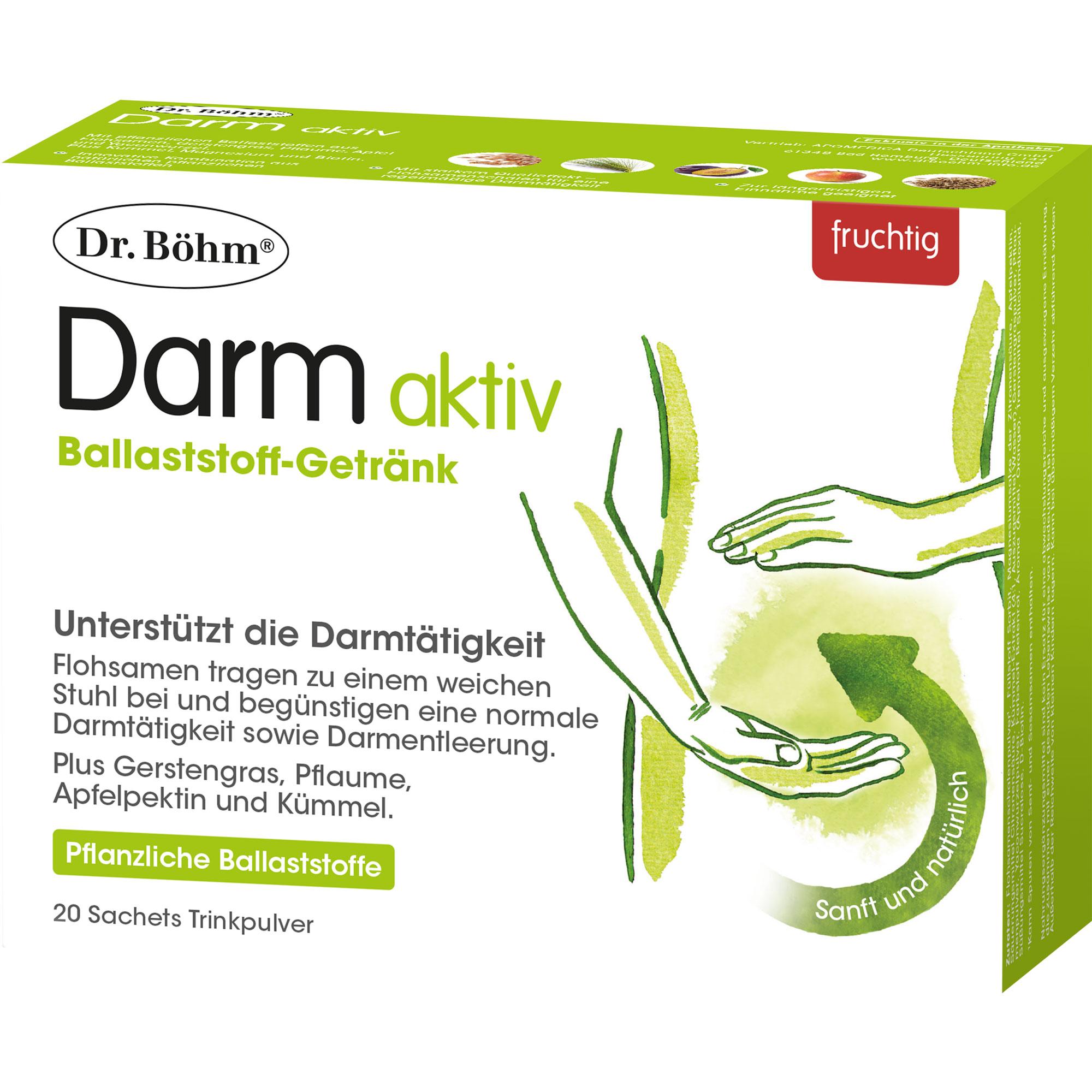 Dr. Böhm Darm Aktiv 20x6.3 g Apomedica Pharmazeutische Produkte bei onfy.de kaufen 19105730