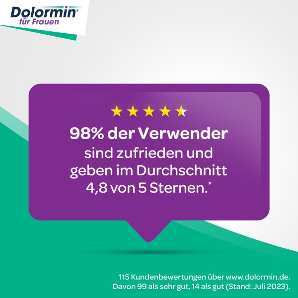 Dolormin F.frauen bei Menstr.beschw. M. Naproxen 30 St Kenvue Germany GmbH (OTC) bei onfy.de kaufen 02434139