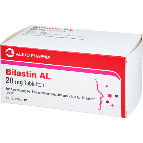 Bilastin Al 20 mg Tabletten 100 St ALIUD Pharma bei onfy.de kaufen 20222754