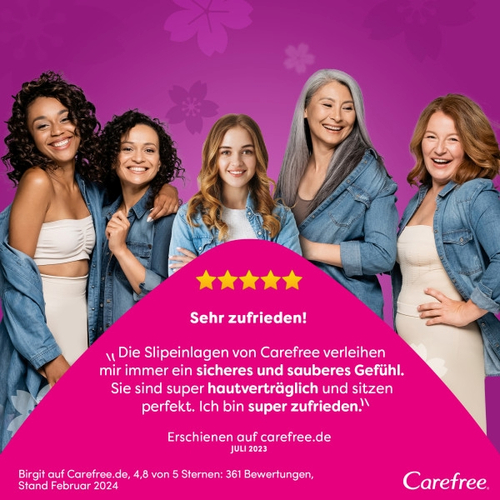 Carefree Plus Long Unscented 40 St Kenvue Germany GmbH (Mass) bei onfy.de kaufen 18455652