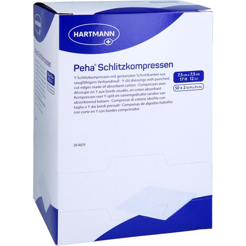Peha Schlitzkompressen 7.5x7.5 cm Steril 50x2 St ToRa Pharma bei onfy.de kaufen 19401598