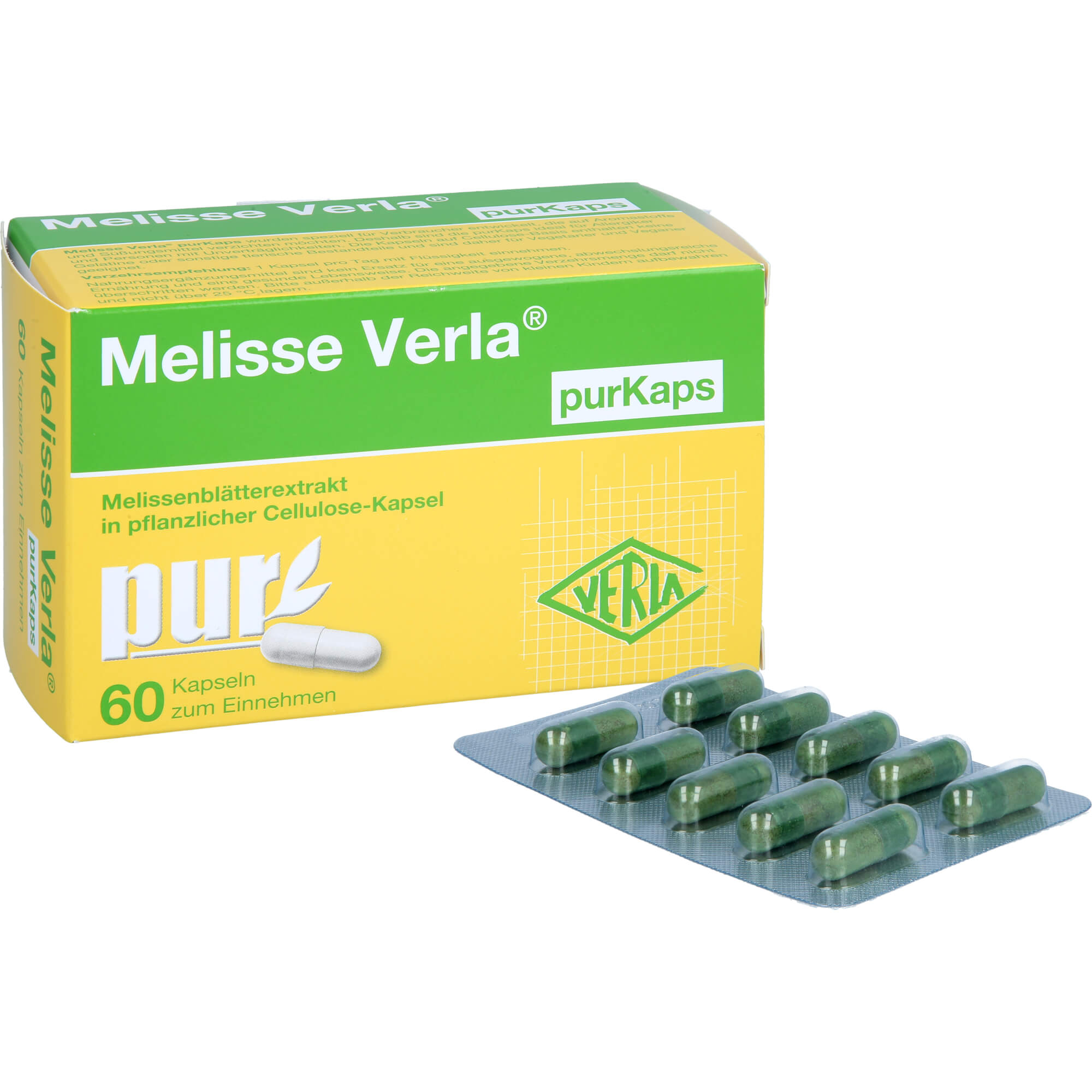 Melisse Verla Purkaps 60 St Verla-Pharm Arzneimittel bei onfy.de kaufen 19149124
