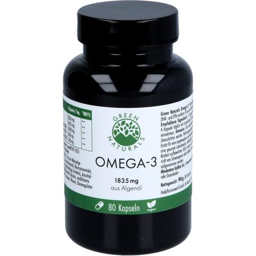Green Naturals Omega-3 Kapseln 1835mg Vegan + Dha 80 St Heilpflanzenwohl bei onfy.de kaufen 19449501