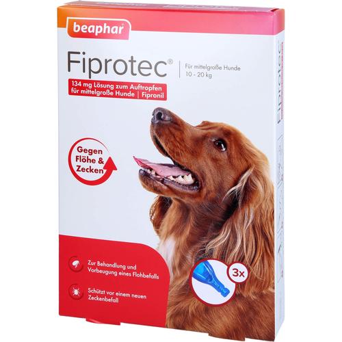 Fiprotec 134mg Mittel Hund 3x1.34 ml Beaphar B.V. bei onfy.de kaufen 12568183