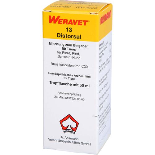 Distorsal 13 Vet 50 ml Biokanol Pharma Gmbh bei onfy.de kaufen 02538703