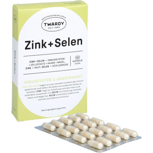 Zink + Selen Kapseln Vegan 40 St Astrid Twardy bei onfy.de kaufen 19239985