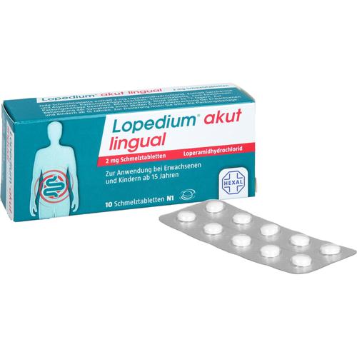 Lopedium Akut Lingual 2 mg Schmelztabletten 10 St Hexal bei onfy.de kaufen 16891113