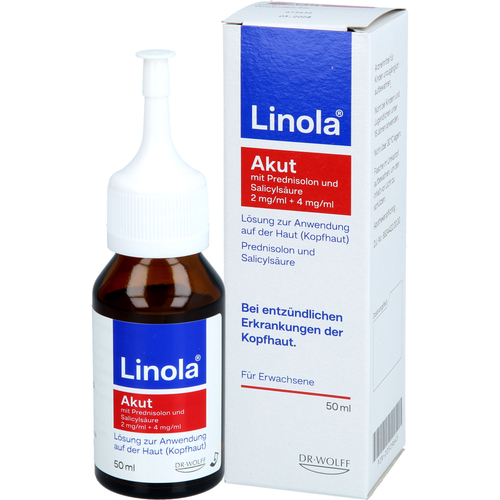 Linola Akut M.predn.u.salicyls.2+4mg/ml Lsg.kopfh. 50 ml Dr. August Wolff GmbH & Co. KG Arzneimittel bei onfy.de kaufen 20509645