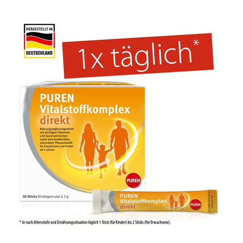 Puren Vitalstoffkomplex Direkt 30 St PUREN Pharma bei onfy.de kaufen 11353405