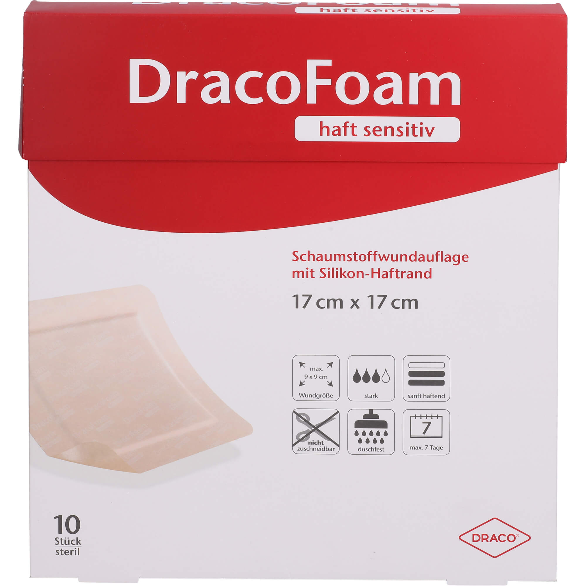 Dracofoam Haft Sensitiv 17 cm x 17 cm null