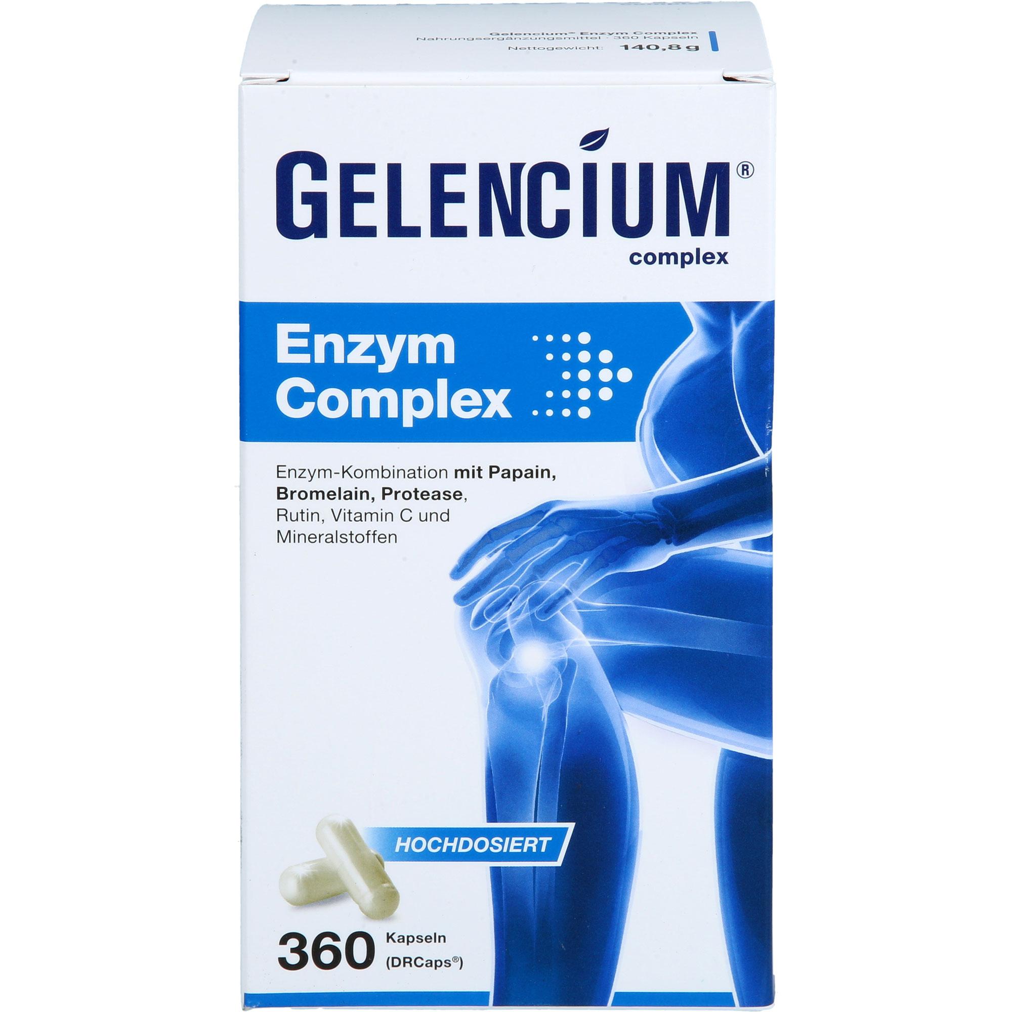 Gelencium Enzym Complex Hochdosiert mit Bromelain null