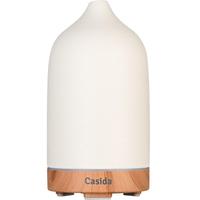 Aroma Diffuser Keramik Weiß / Holz null