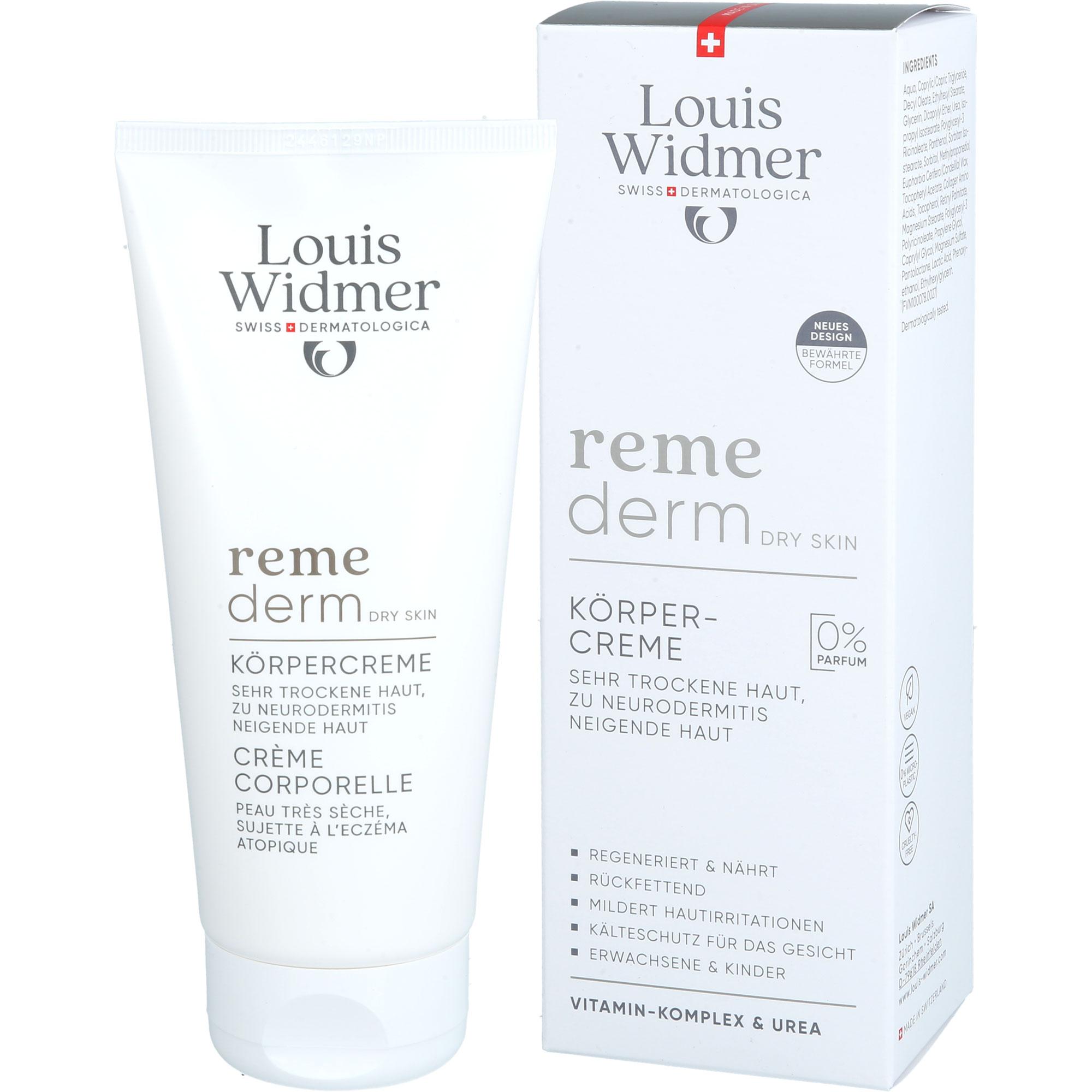 Widmer Remederm Dry Skin Koerpercreme Op 200 ml LOUIS WIDMER bei onfy.de kaufen 19345026