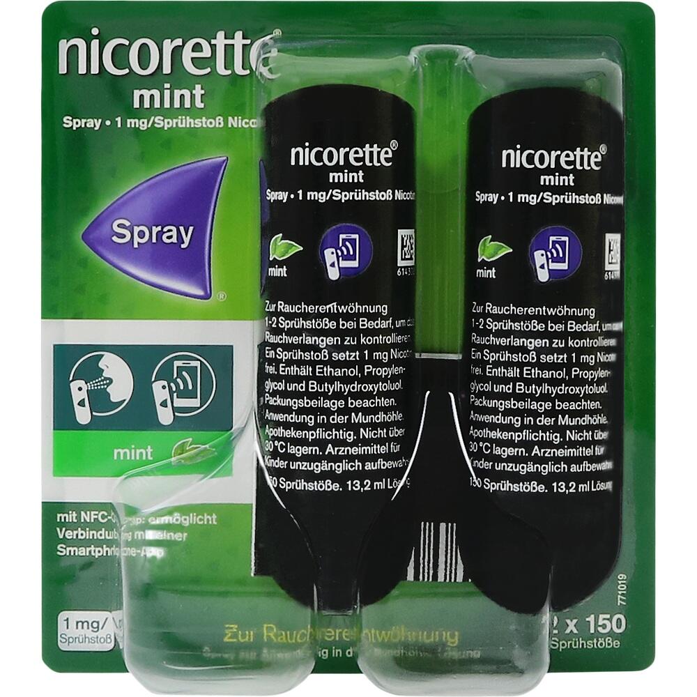 Nicorette Mint Spray 1 mg/Sprühstoß Nfc null