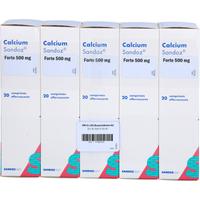 Calcium Sandoz Forte 500 mg Brausetabletten null