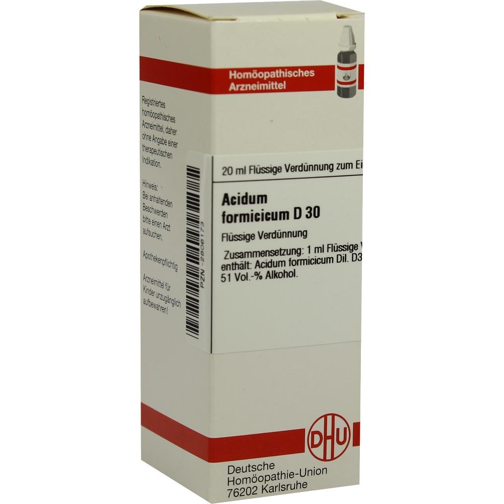 Acidum Formic D30 null