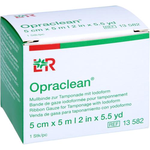 Opraclean Mullbinde Z.tampon.m.jodoform 5 cmx5 M 1 St kohlpharma bei onfy.de kaufen 19054547