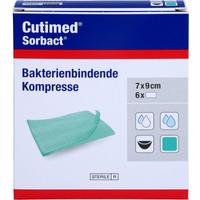 Cutimed Sorbact Kompressen 7x9 cm 6 null