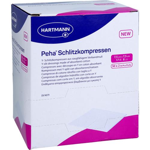 Peha Schlitzkompresse Steril 7.5x7.5cm 8Fach 50x2 St PAUL HARTMANN bei onfy.de kaufen 18445783