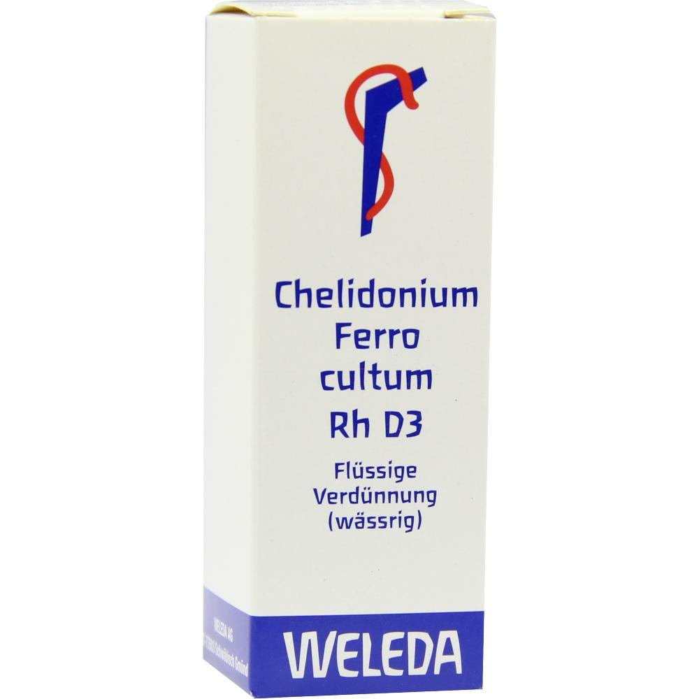Chelidonium Fer Cu Rh D 3 null