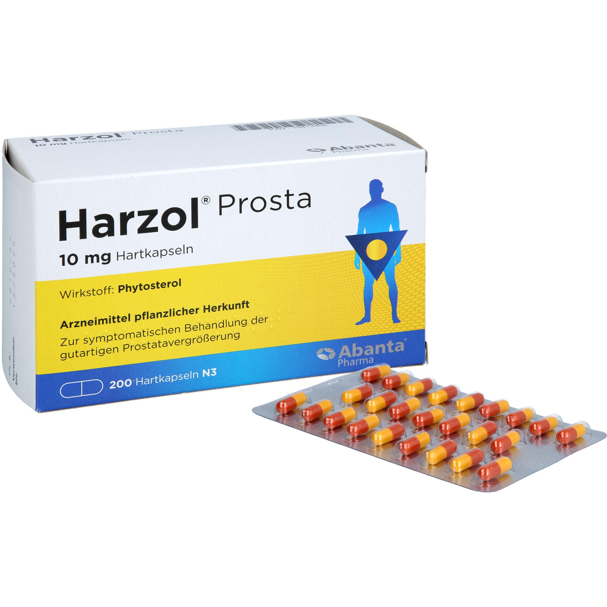 Harzol Prosta 10 mg Hartkapseln 200 St Abanta Pharma bei onfy.de kaufen 19413408