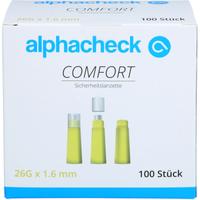 Alphacheck Comfort Sicherheitslanzetten 26G 1.6 Mm null