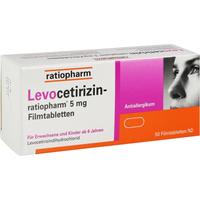 Levocetirizin-Ratiopharm 5 mg Filmtabletten null