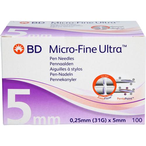 Bd Micro-Fine Ultra Pen-Nadeln 0.25x5 Mm 31 G 100 St BWB Medical bei onfy.de kaufen 20122946